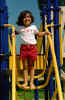 Darya having a blast